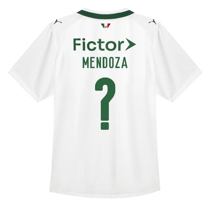 Danxen Barn Beymar Mendoza #0 Grön Vit Bortatröja Matchtröjor 2026/27 Tröjor T-Tröja