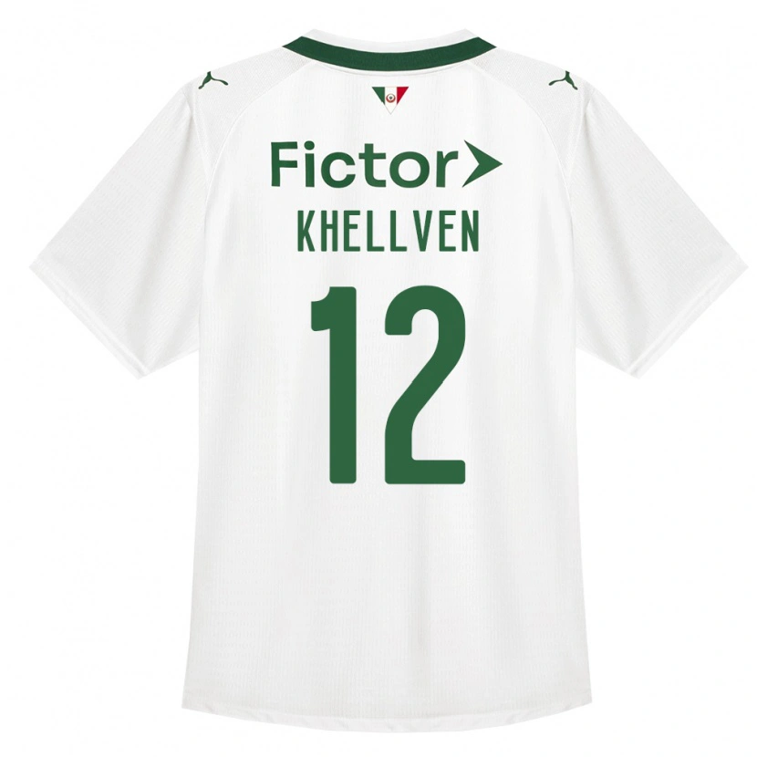 Danxen Barn Khellven Douglas Silva Oliveira #12 Grön Vit Bortatröja Matchtröjor 2026/27 Tröjor T-Tröja