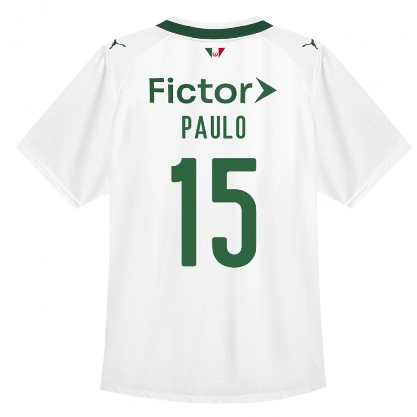 Danxen Barn João Paulo #15 Grön Vit Bortatröja Matchtröjor 2026/27 Tröjor T-Tröja