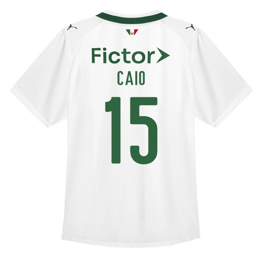 Danxen Barn Caio Matheus De Alcântara Lima #15 Grön Vit Bortatröja Matchtröjor 2026/27 Tröjor T-Tröja