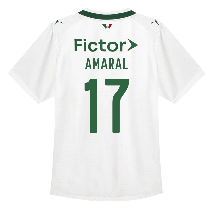 Danxen Barn Isadora Amaral #17 Grön Vit Bortatröja Matchtröjor 2026/27 Tröjor T-Tröja