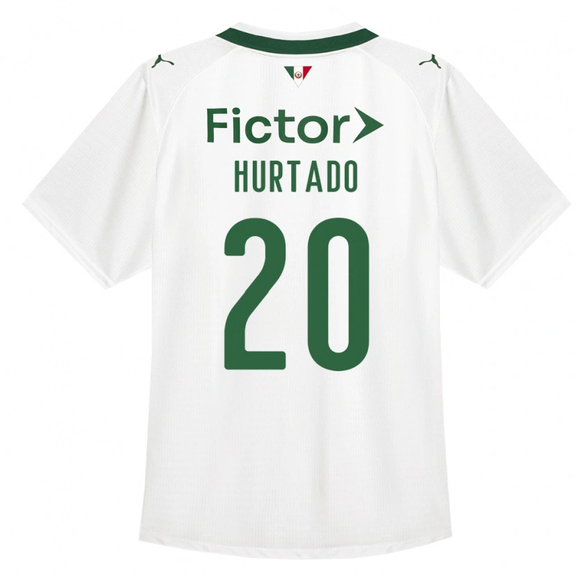 Danxen Barn Flavio Hurtado #20 Grön Vit Bortatröja Matchtröjor 2026/27 Tröjor T-Tröja