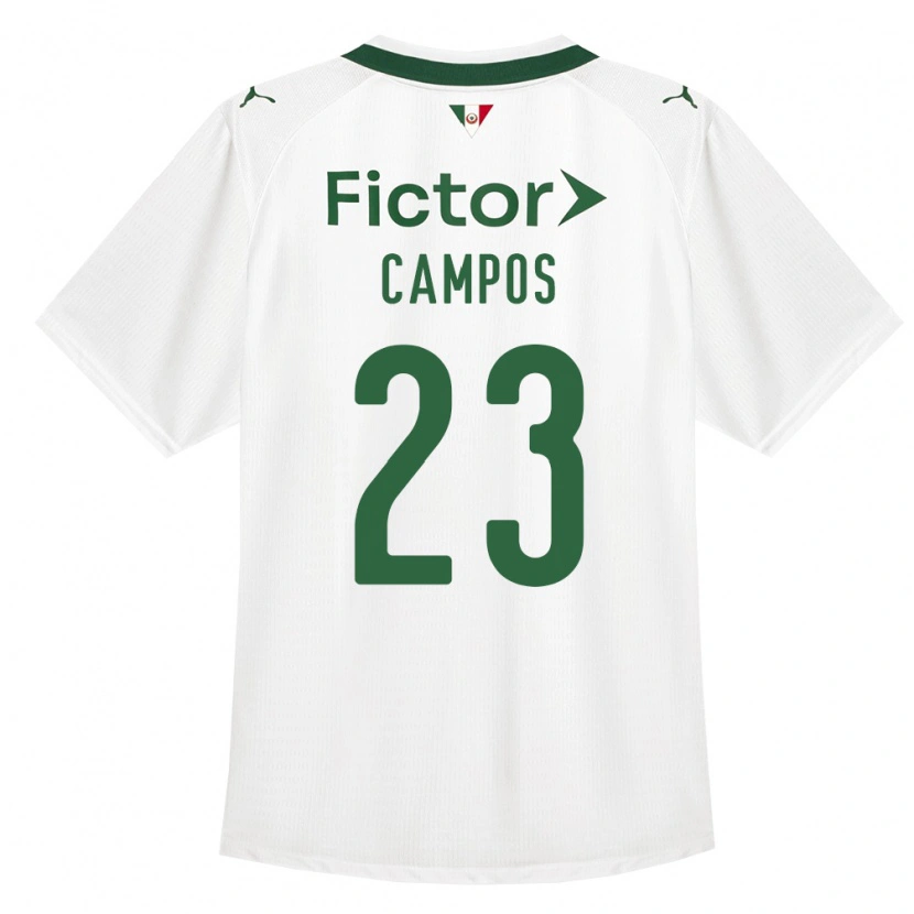 Danxen Barn Victor Campos #23 Grön Vit Bortatröja Matchtröjor 2026/27 Tröjor T-Tröja