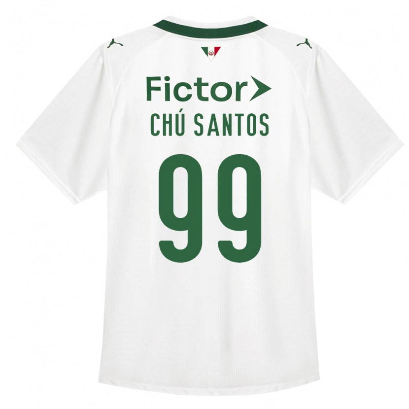 Danxen Barn Chú Santos #99 Grön Vit Bortatröja Matchtröjor 2026/27 Tröjor T-Tröja