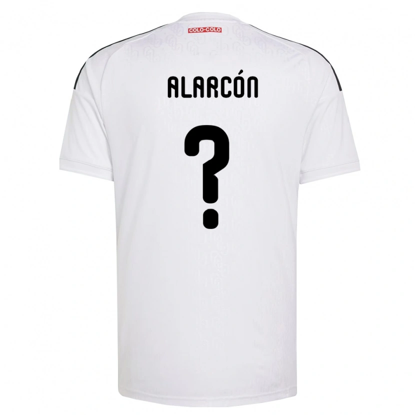 Danxen Män Danilo Alarcón #0 Vit Svart Hemmatröja Matchtröjor 2026/27 Tröjor T-Tröja