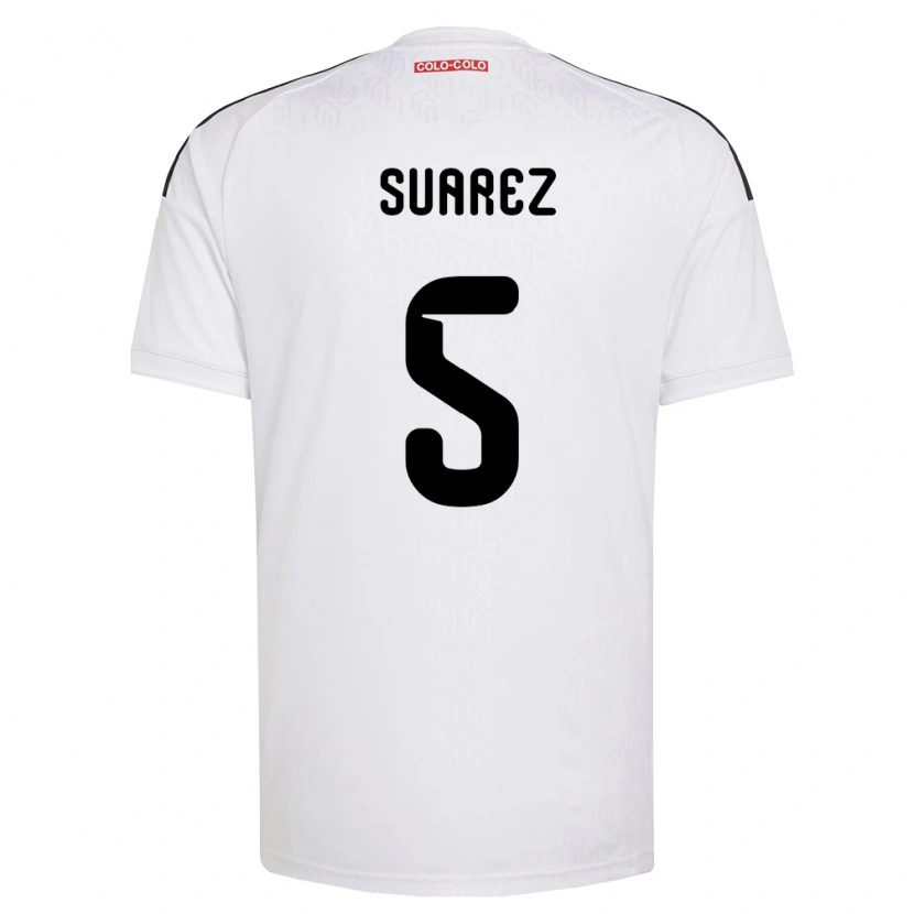 Danxen Män Nicolás Suarez #5 Vit Svart Hemmatröja Matchtröjor 2026/27 Tröjor T-Tröja