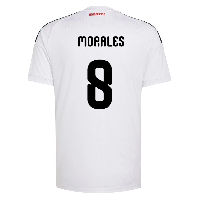 Danxen Män Cristopher Morales #8 Vit Svart Hemmatröja Matchtröjor 2026/27 Tröjor T-Tröja