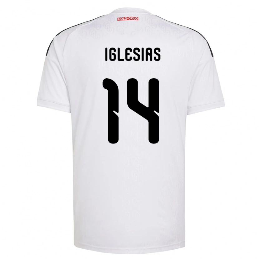 Danxen Män Luciano Iglesias #14 Vit Svart Hemmatröja Matchtröjor 2026/27 Tröjor T-Tröja
