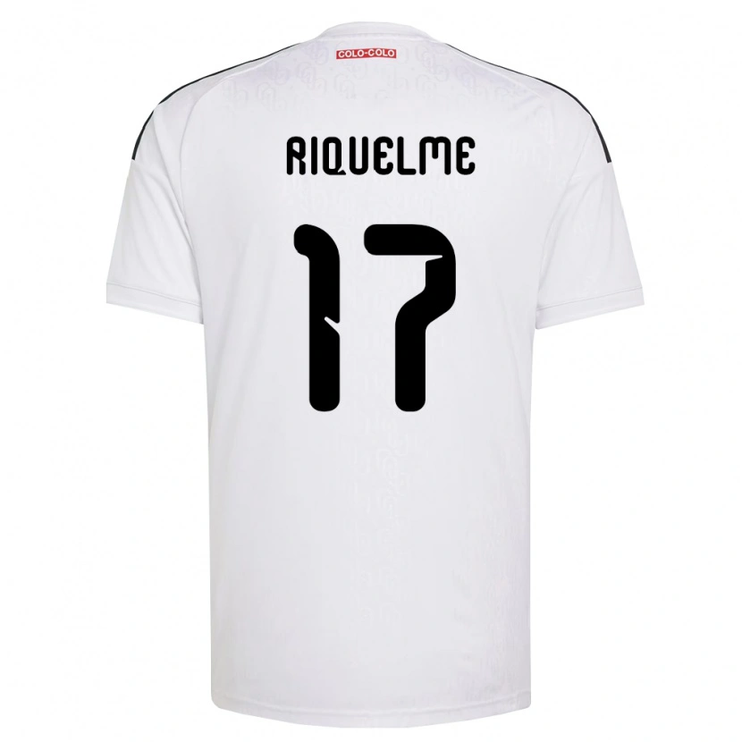 Danxen Män Cristián Riquelme #17 Vit Svart Hemmatröja Matchtröjor 2026/27 Tröjor T-Tröja