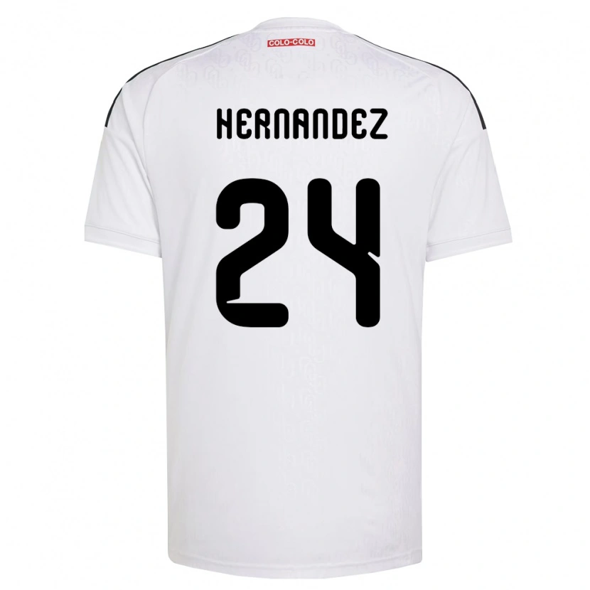 Danxen Män Leandro Hernández #24 Vit Svart Hemmatröja Matchtröjor 2026/27 Tröjor T-Tröja