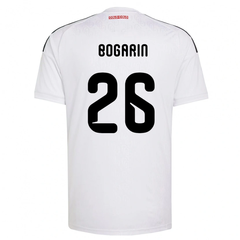 Danxen Män Dahiana Bogarín #26 Vit Svart Hemmatröja Matchtröjor 2026/27 Tröjor T-Tröja
