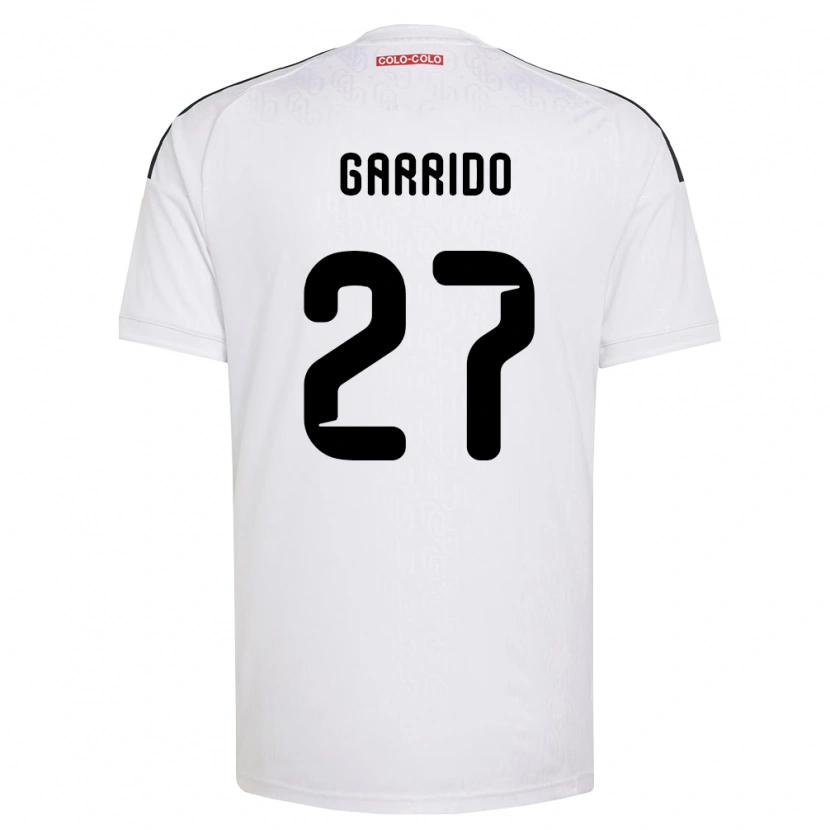 Danxen Män Franco Garrido #27 Vit Svart Hemmatröja Matchtröjor 2026/27 Tröjor T-Tröja