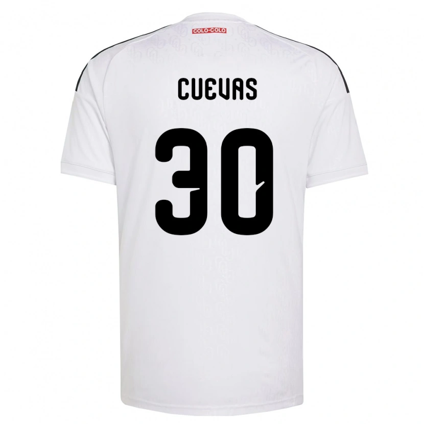 Danxen Män Yastin Cuevas #30 Vit Svart Hemmatröja Matchtröjor 2026/27 Tröjor T-Tröja