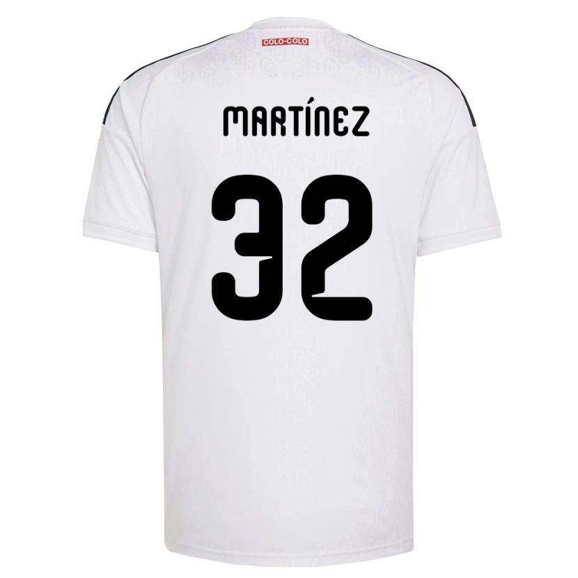 Danxen Män Vicente Martínez #32 Vit Svart Hemmatröja Matchtröjor 2026/27 Tröjor T-Tröja