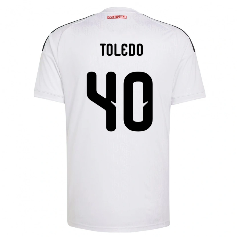 Danxen Män Miguel Toledo #40 Vit Svart Hemmatröja Matchtröjor 2026/27 Tröjor T-Tröja