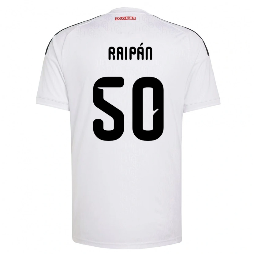 Danxen Män Felipe Raipán #50 Vit Svart Hemmatröja Matchtröjor 2026/27 Tröjor T-Tröja