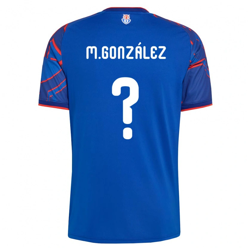Danxen Män Matías González #0 Kungligt Blå Röd Hemmatröja Matchtröjor 2026/27 Tröjor T-Tröja