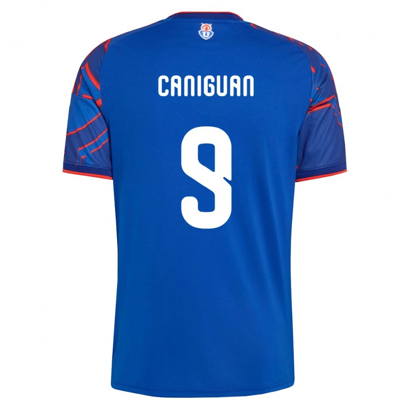Danxen Män Franchesca Caniguán #9 Kungligt Blå Röd Hemmatröja Matchtröjor 2026/27 Tröjor T-Tröja