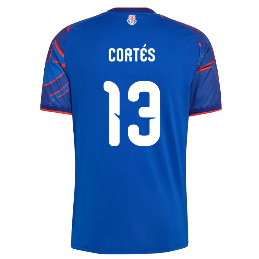 Danxen Män Jhon Cortés #13 Kungligt Blå Röd Hemmatröja Matchtröjor 2026/27 Tröjor T-Tröja