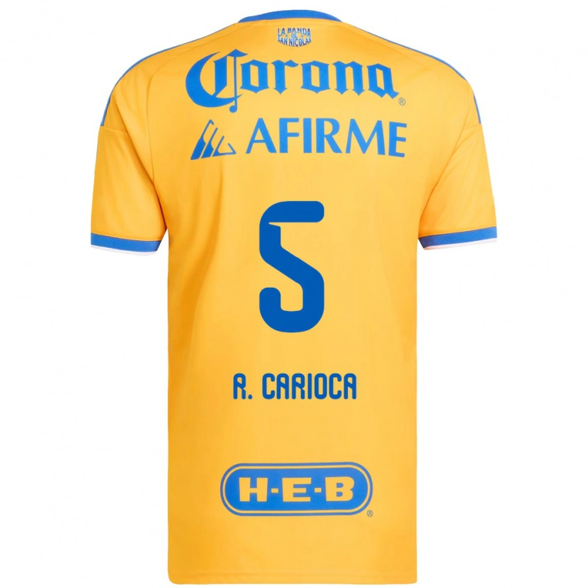 Danxen Män Rafael Carioca #5 Gul Blå Hemmatröja Matchtröjor 2026/27 Tröjor T-Tröja