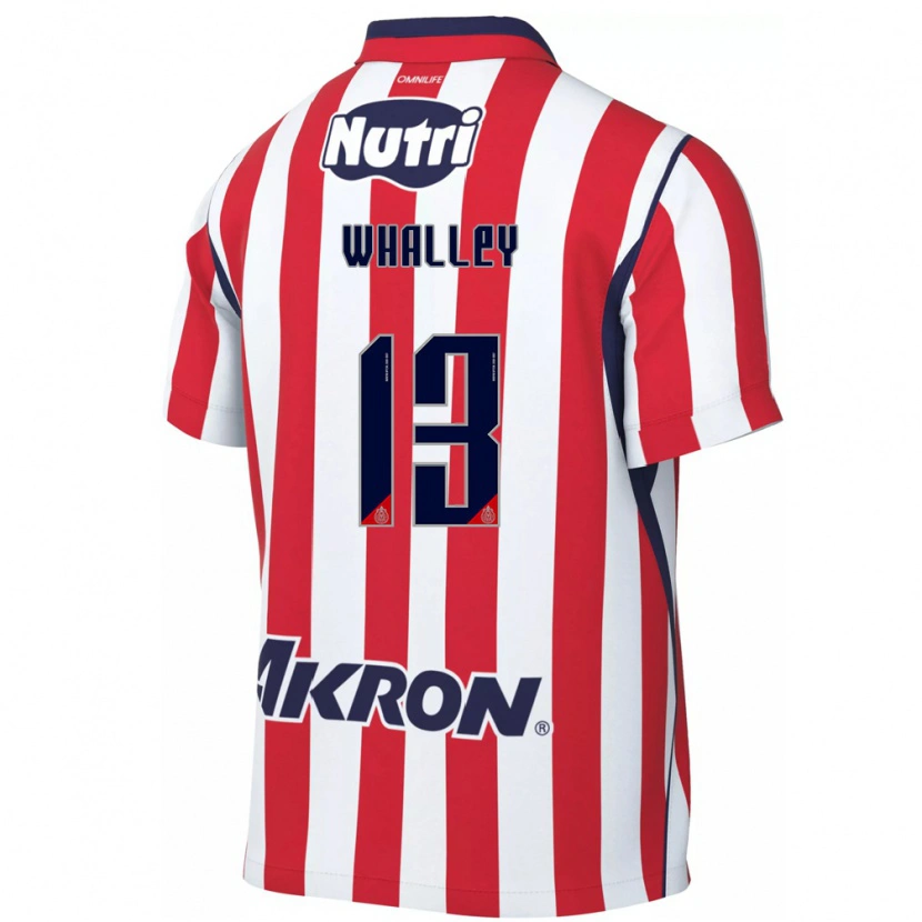 Danxen Män Óscar Whalley #13 Röd Vit Hemmatröja Matchtröjor 2026/27 Tröjor T-Tröja