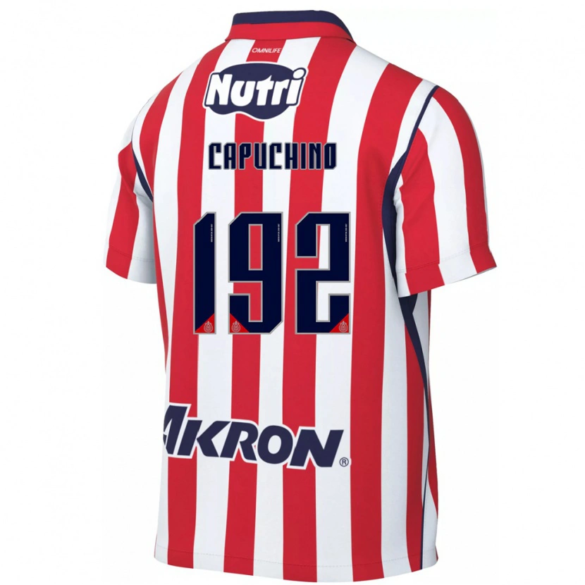 Danxen Män Juan Capuchino #192 Röd Vit Hemmatröja Matchtröjor 2026/27 Tröjor T-Tröja