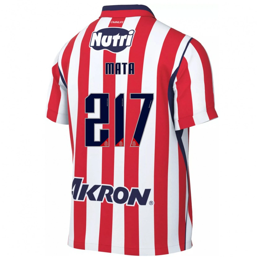 Danxen Män Hugo Mata #217 Röd Vit Hemmatröja Matchtröjor 2026/27 Tröjor T-Tröja