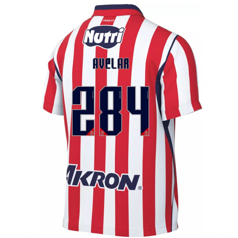 Danxen Män Dylan Avelar #284 Röd Vit Hemmatröja Matchtröjor 2026/27 Tröjor T-Tröja