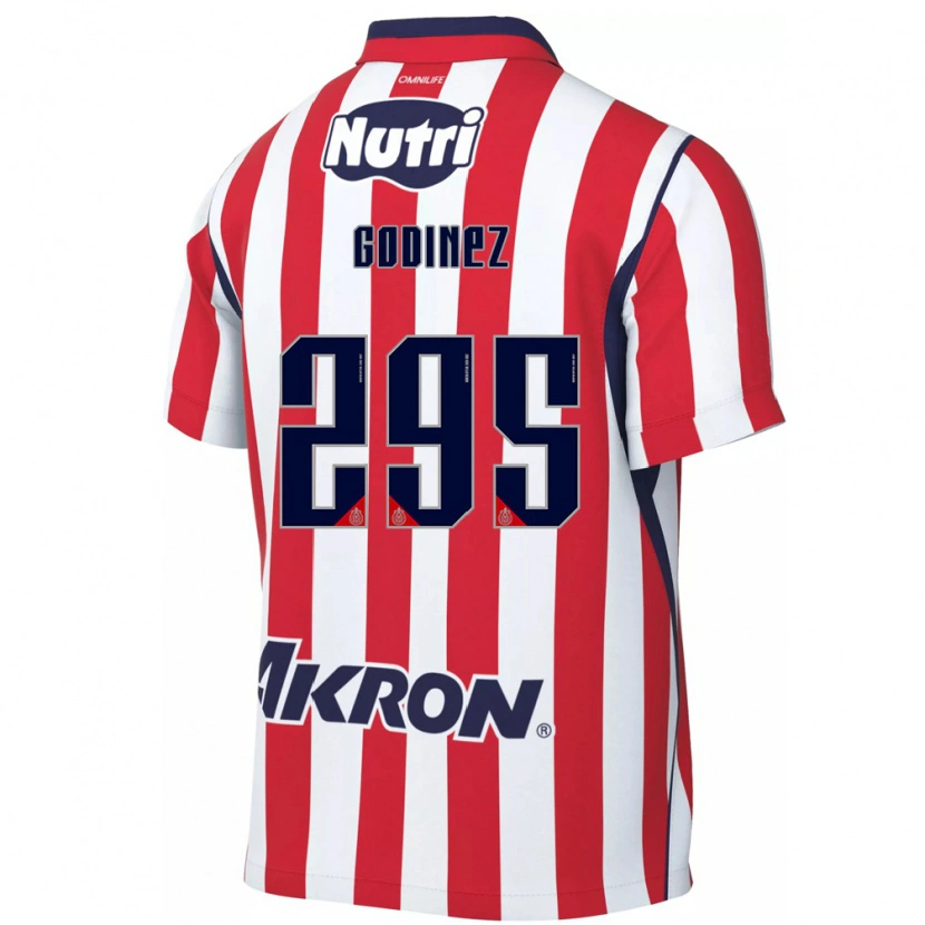 Danxen Män André Godinez #295 Röd Vit Hemmatröja Matchtröjor 2026/27 Tröjor T-Tröja