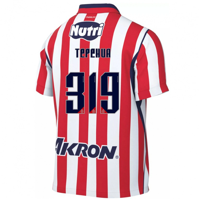 Danxen Män Milán Tepehua #319 Röd Vit Hemmatröja Matchtröjor 2026/27 Tröjor T-Tröja
