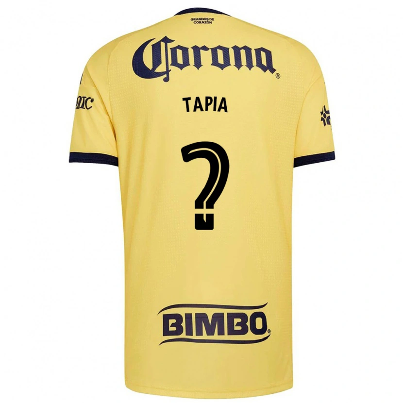 Danxen Män Leonardo Tapia #0 Gul Röd Svart Hemmatröja Matchtröjor 2026/27 Tröjor T-Tröja