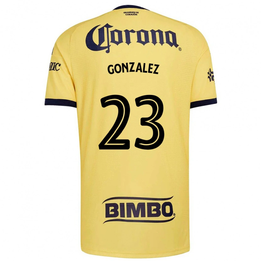 Danxen Män Itzel Gonzalez #23 Gul Röd Svart Hemmatröja Matchtröjor 2026/27 Tröjor T-Tröja