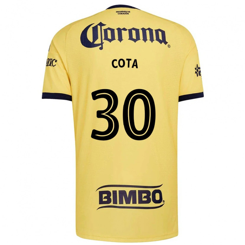 Danxen Män Rodolfo Cota #30 Gul Röd Svart Hemmatröja Matchtröjor 2026/27 Tröjor T-Tröja