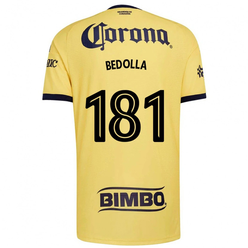 Danxen Män Paolo Bedolla #181 Gul Röd Svart Hemmatröja Matchtröjor 2026/27 Tröjor T-Tröja