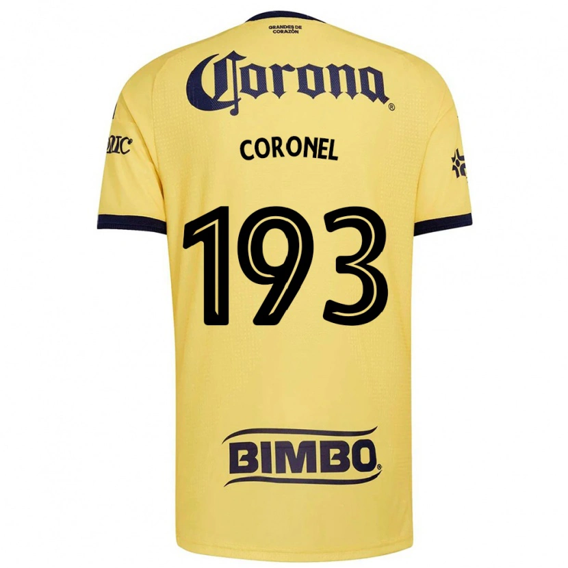 Danxen Män Ángel Coronel #193 Gul Röd Svart Hemmatröja Matchtröjor 2026/27 Tröjor T-Tröja