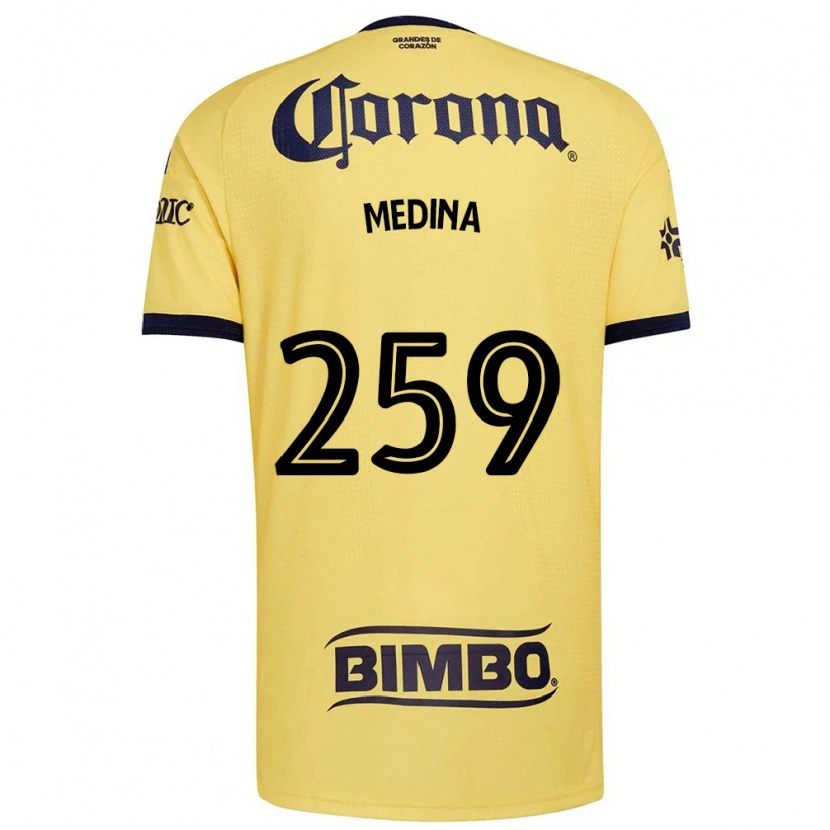 Danxen Män Sebastián Medina #259 Gul Röd Svart Hemmatröja Matchtröjor 2026/27 Tröjor T-Tröja