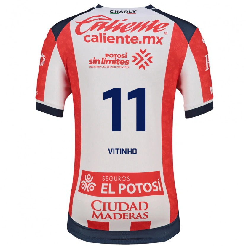 Danxen Män Vitinho #11 Röd Vit Svart Hemmatröja Matchtröjor 2026/27 Tröjor T-Tröja