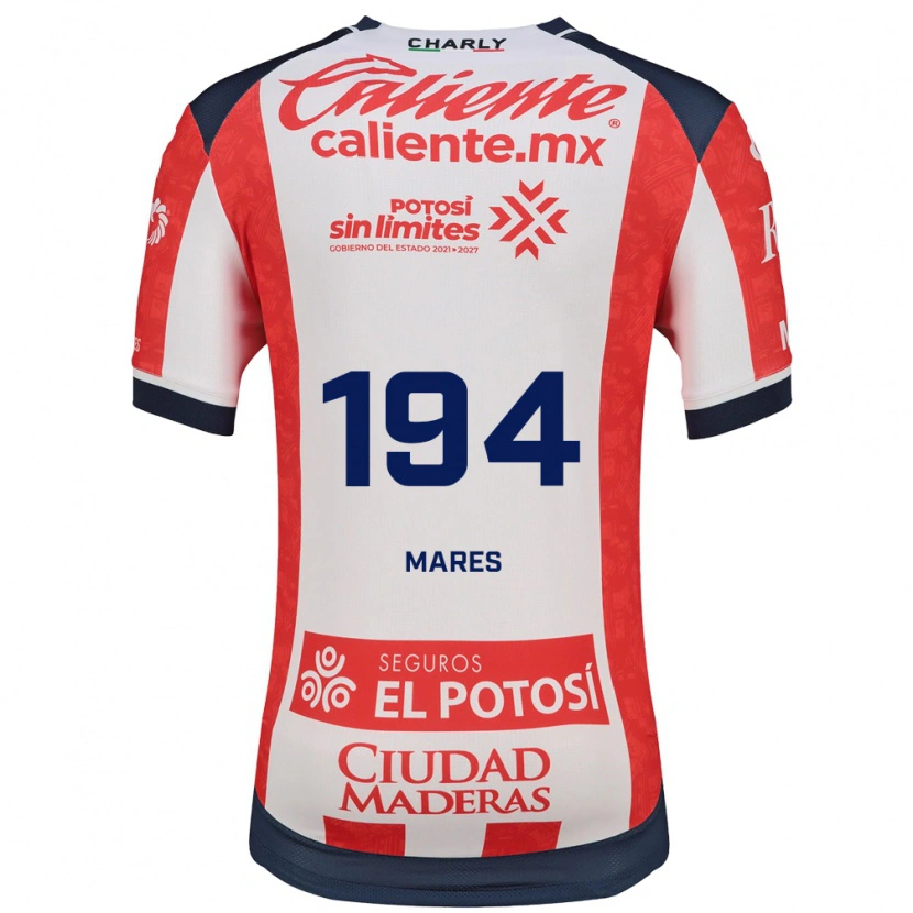 Danxen Män Cristian Mares #194 Röd Vit Svart Hemmatröja Matchtröjor 2026/27 Tröjor T-Tröja