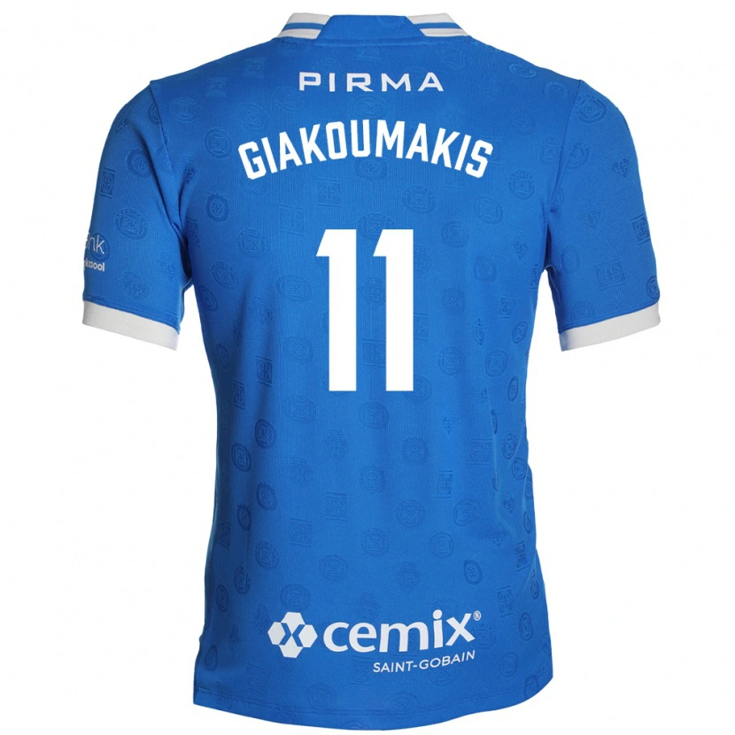 Danxen Män Georgios Giakoumakis #11 Blå Vit Röd Hemmatröja Matchtröjor 2026/27 Tröjor T-Tröja