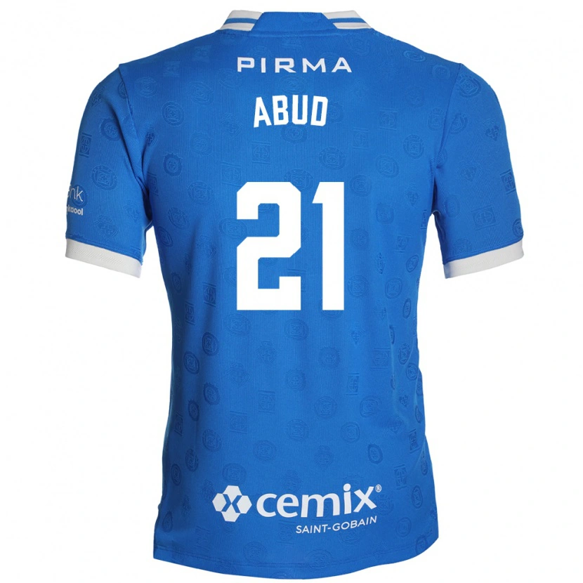 Danxen Män Karime Abud #21 Blå Vit Röd Hemmatröja Matchtröjor 2026/27 Tröjor T-Tröja
