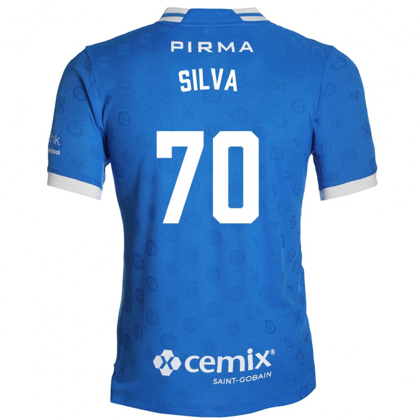Danxen Män Iván Silva #70 Blå Vit Röd Hemmatröja Matchtröjor 2026/27 Tröjor T-Tröja