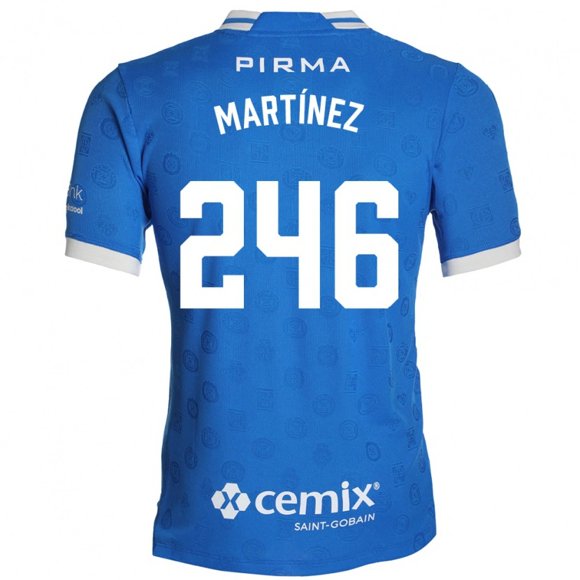 Danxen Män Rey Martínez #246 Blå Vit Röd Hemmatröja Matchtröjor 2026/27 Tröjor T-Tröja