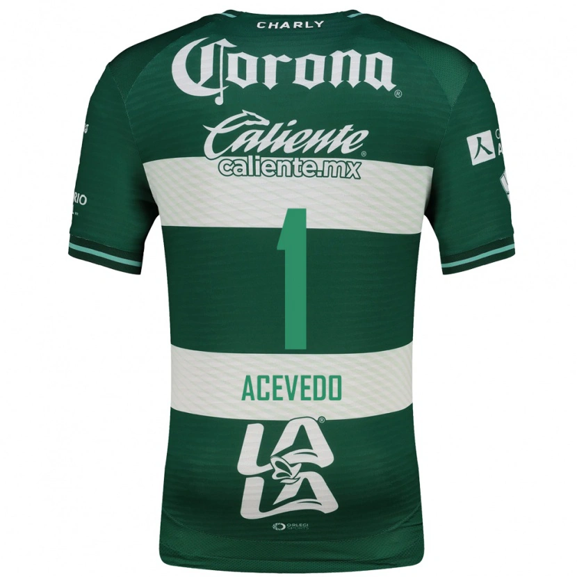 Danxen Män Carlos Acevedo #1 Grön Vit Hemmatröja Matchtröjor 2026/27 Tröjor T-Tröja