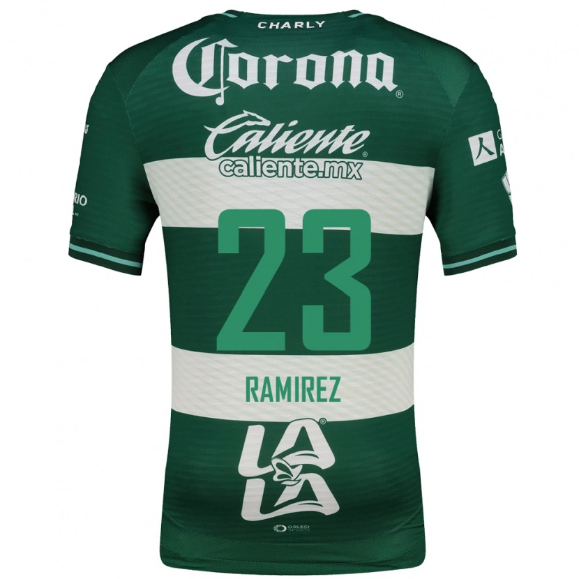 Danxen Män Alexxandra Ramirez #23 Grön Vit Hemmatröja Matchtröjor 2026/27 Tröjor T-Tröja