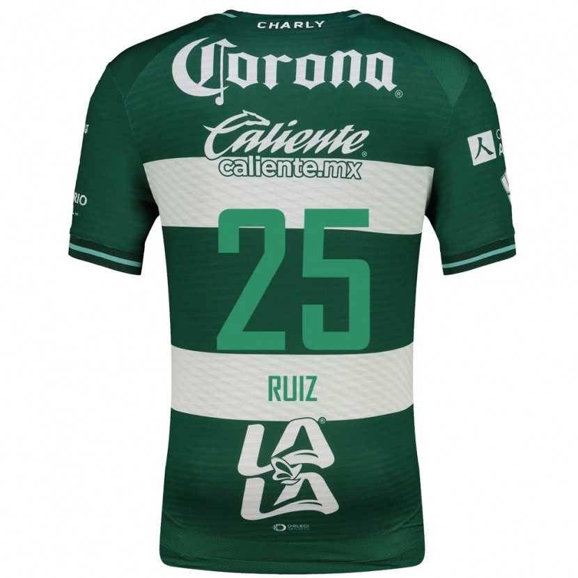 Danxen Män Michel Ruiz #25 Grön Vit Hemmatröja Matchtröjor 2026/27 Tröjor T-Tröja