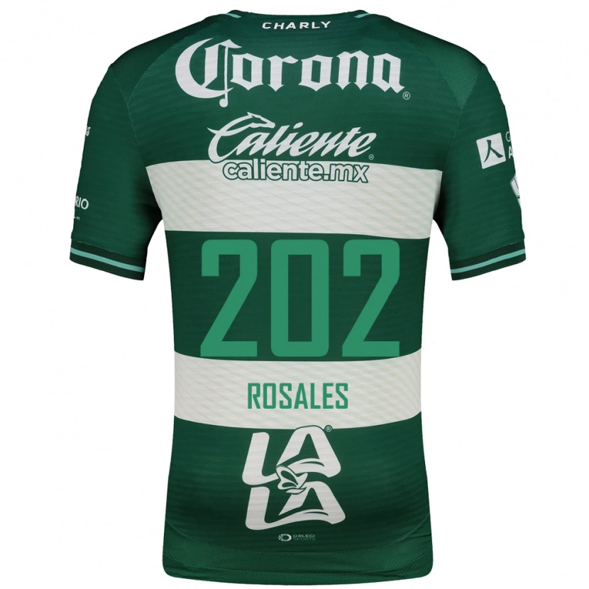 Danxen Män Luis Rosales #202 Grön Vit Hemmatröja Matchtröjor 2026/27 Tröjor T-Tröja