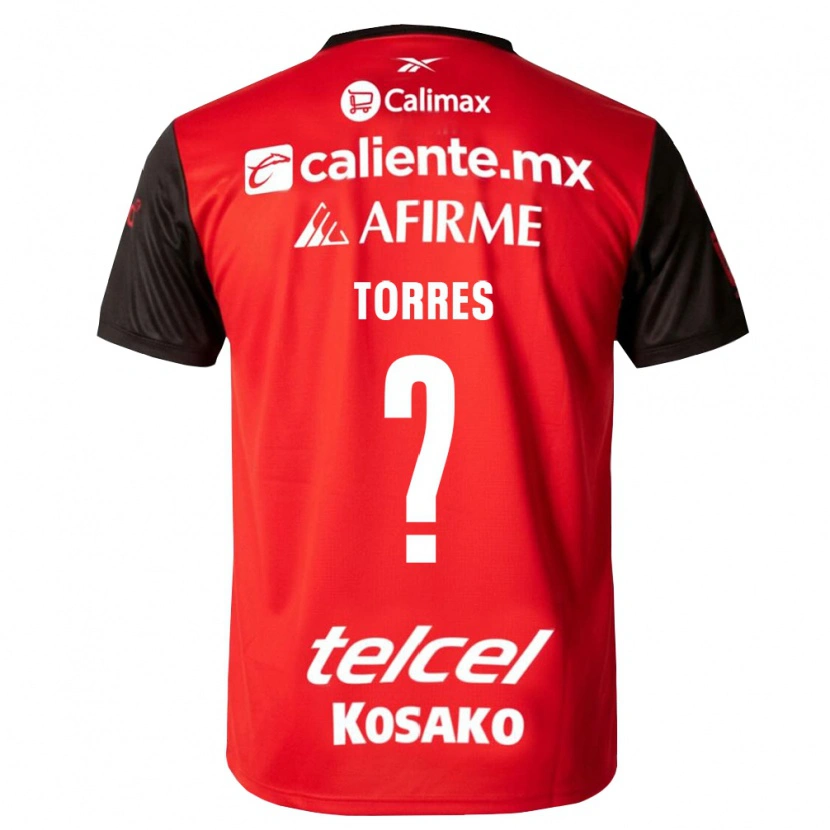 Danxen Män Christopher Torres #0 Svart Röd Hemmatröja Matchtröjor 2026/27 Tröjor T-Tröja