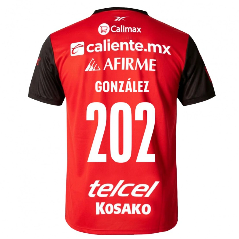 Danxen Män Joban González #202 Svart Röd Hemmatröja Matchtröjor 2026/27 Tröjor T-Tröja