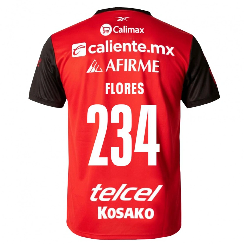 Danxen Män Arath Flores #234 Svart Röd Hemmatröja Matchtröjor 2026/27 Tröjor T-Tröja