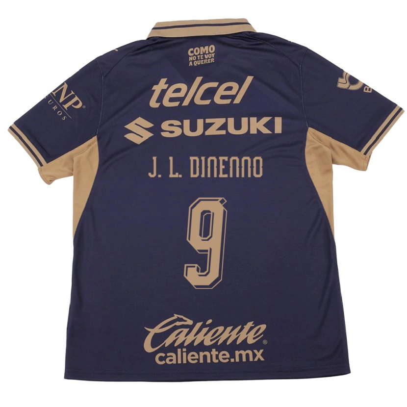 Danxen Män Juan Dinenno #9 Lila Brun Hemmatröja Matchtröjor 2026/27 Tröjor T-Tröja